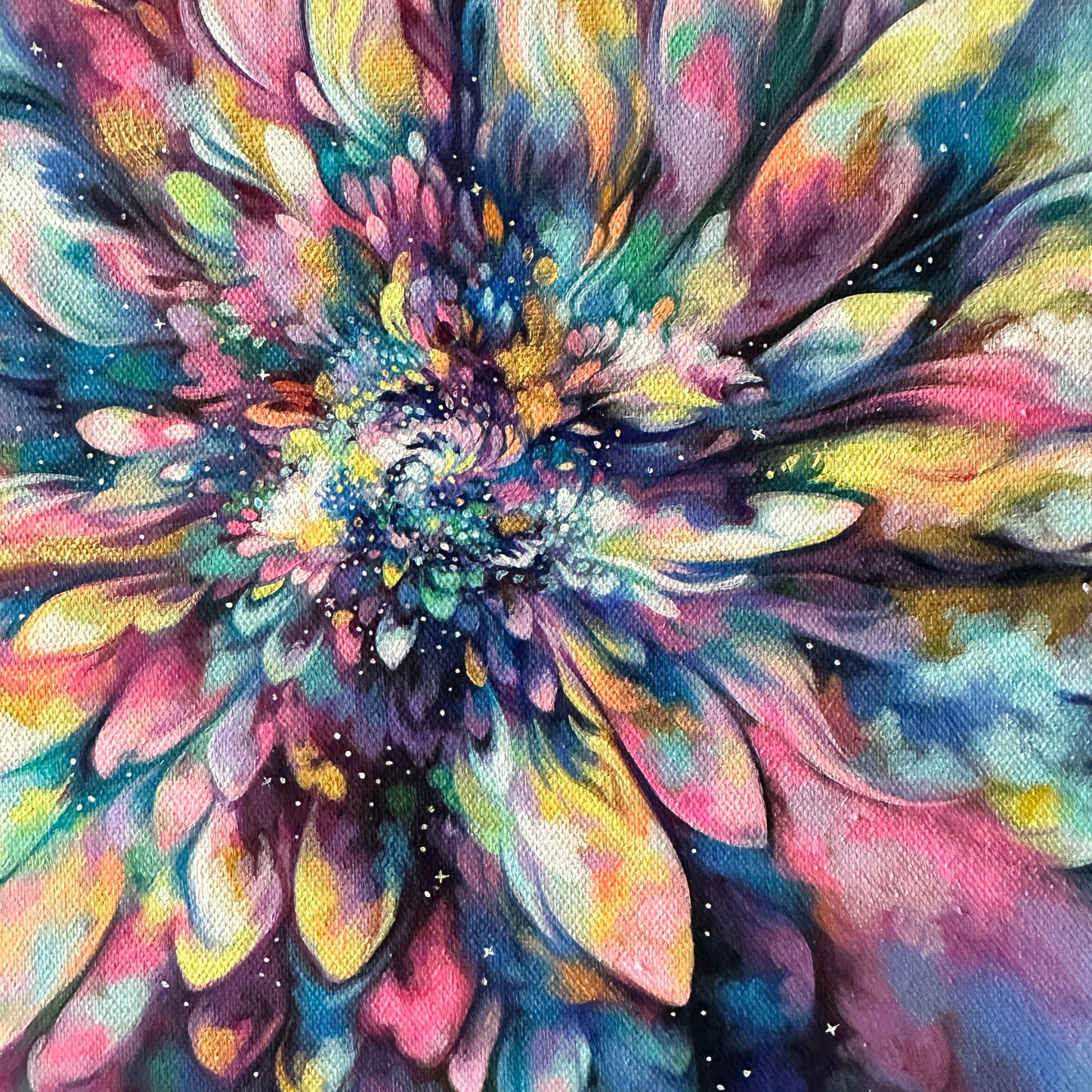 Asteraceae : Original Painting