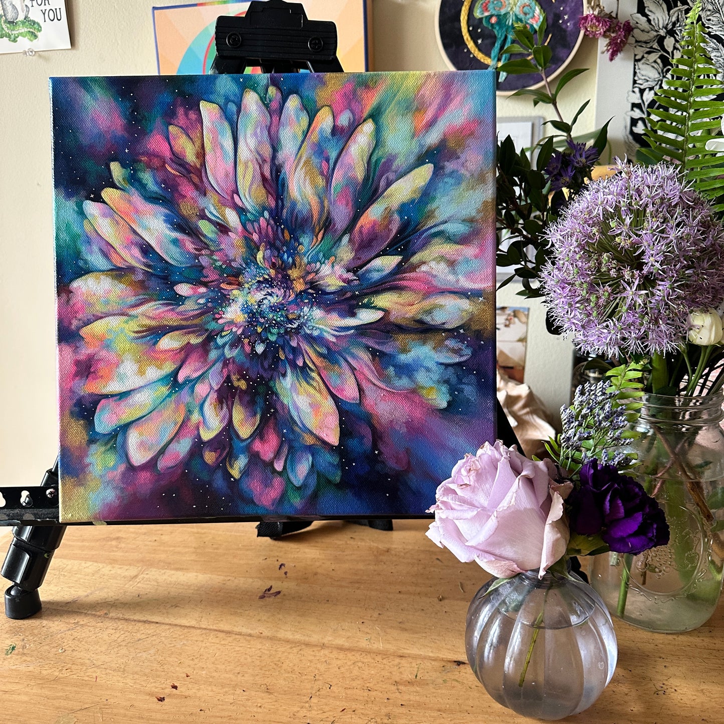 Asteraceae : Original Painting