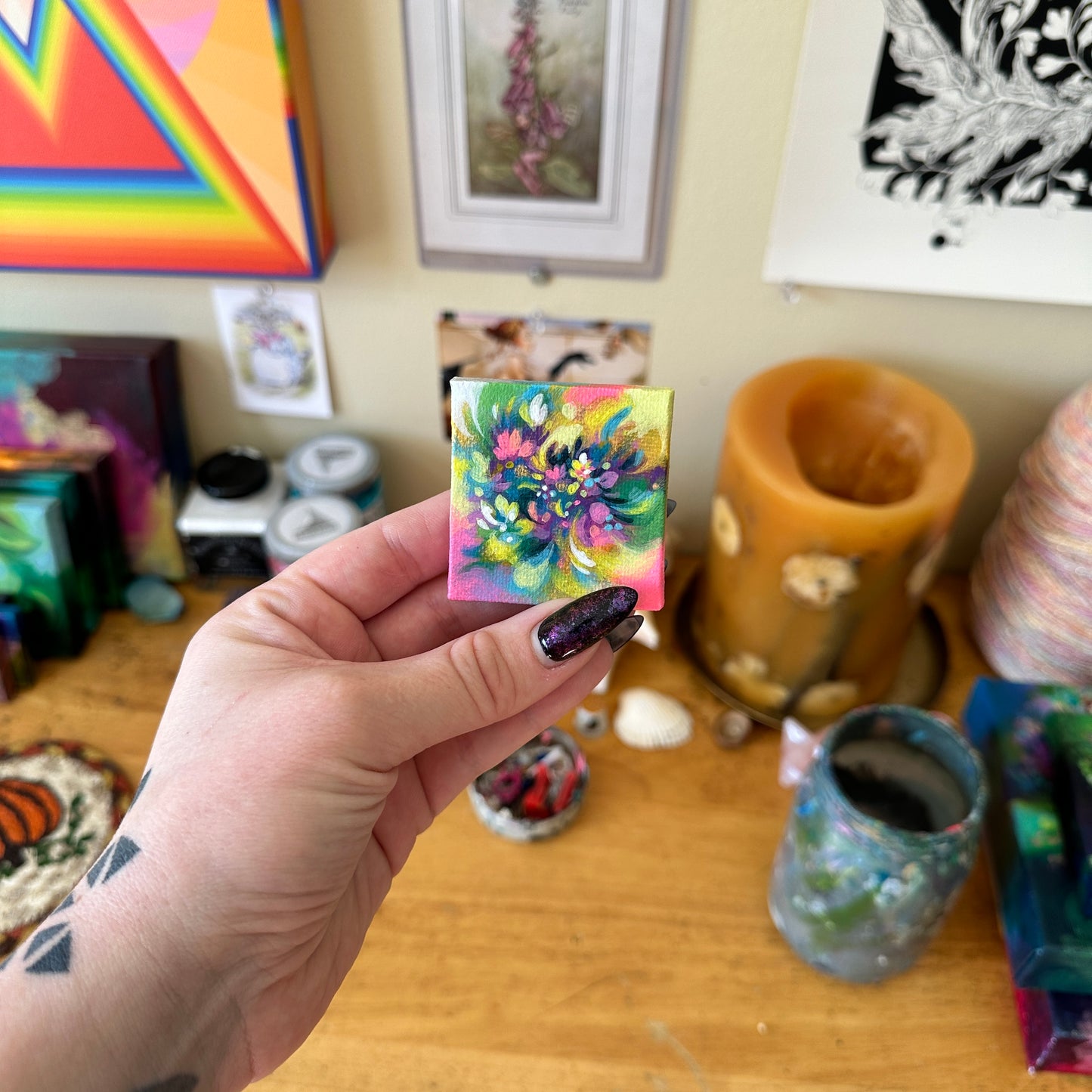 Flower Power: Mini Painting