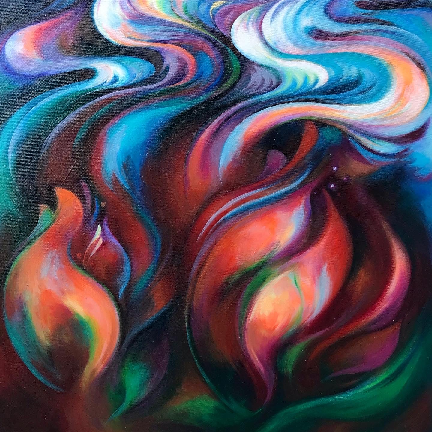 Hidden Life: Original Painting