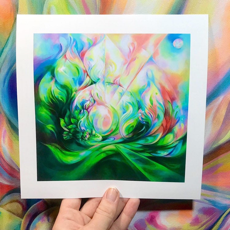 Gaian Light: Paper Print