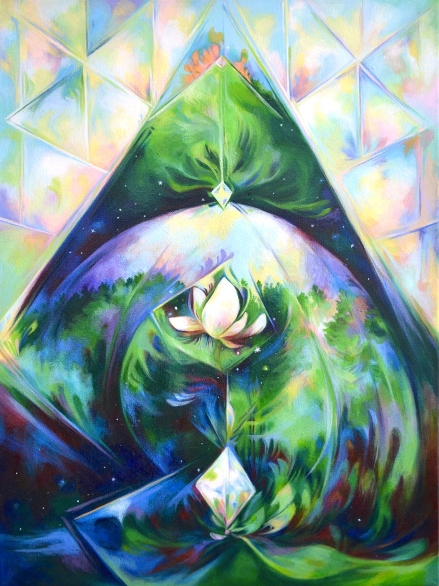 Flora Nebula: Original Painting