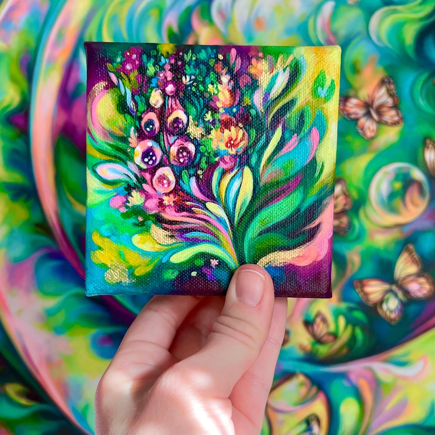 Bouquet: Mini Painting