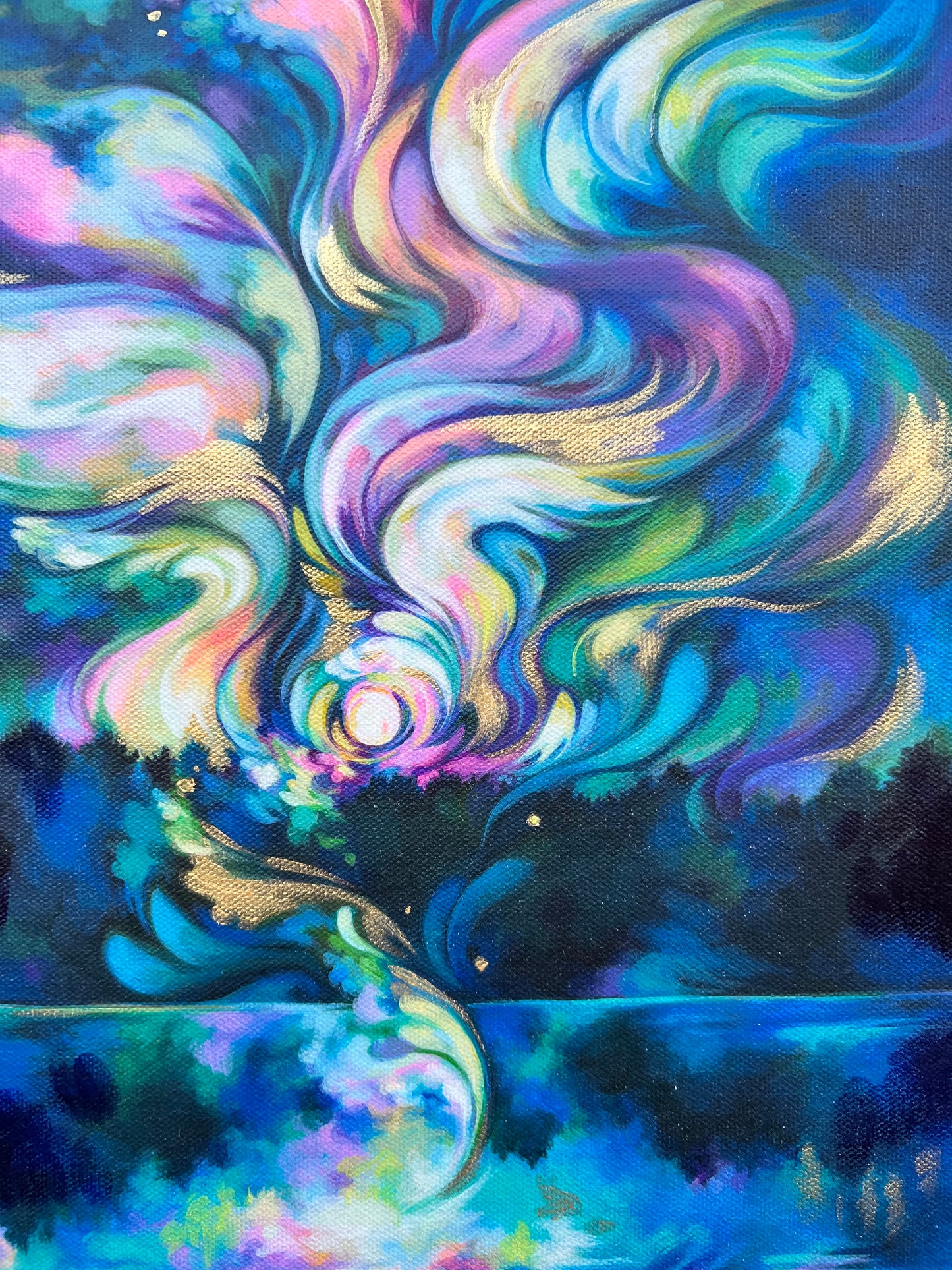 Midnight Sun: Canvas Print