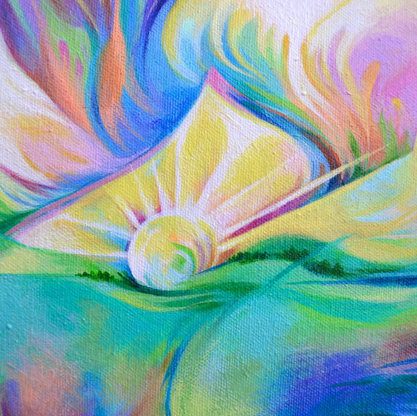 Window into the Heart Space: Original Painting