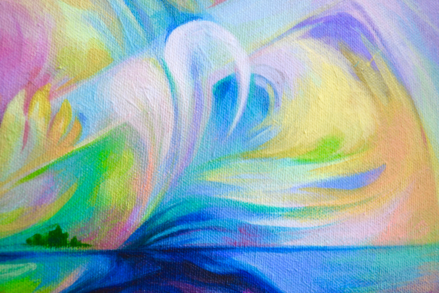 Window into the Heart Space: Original Painting