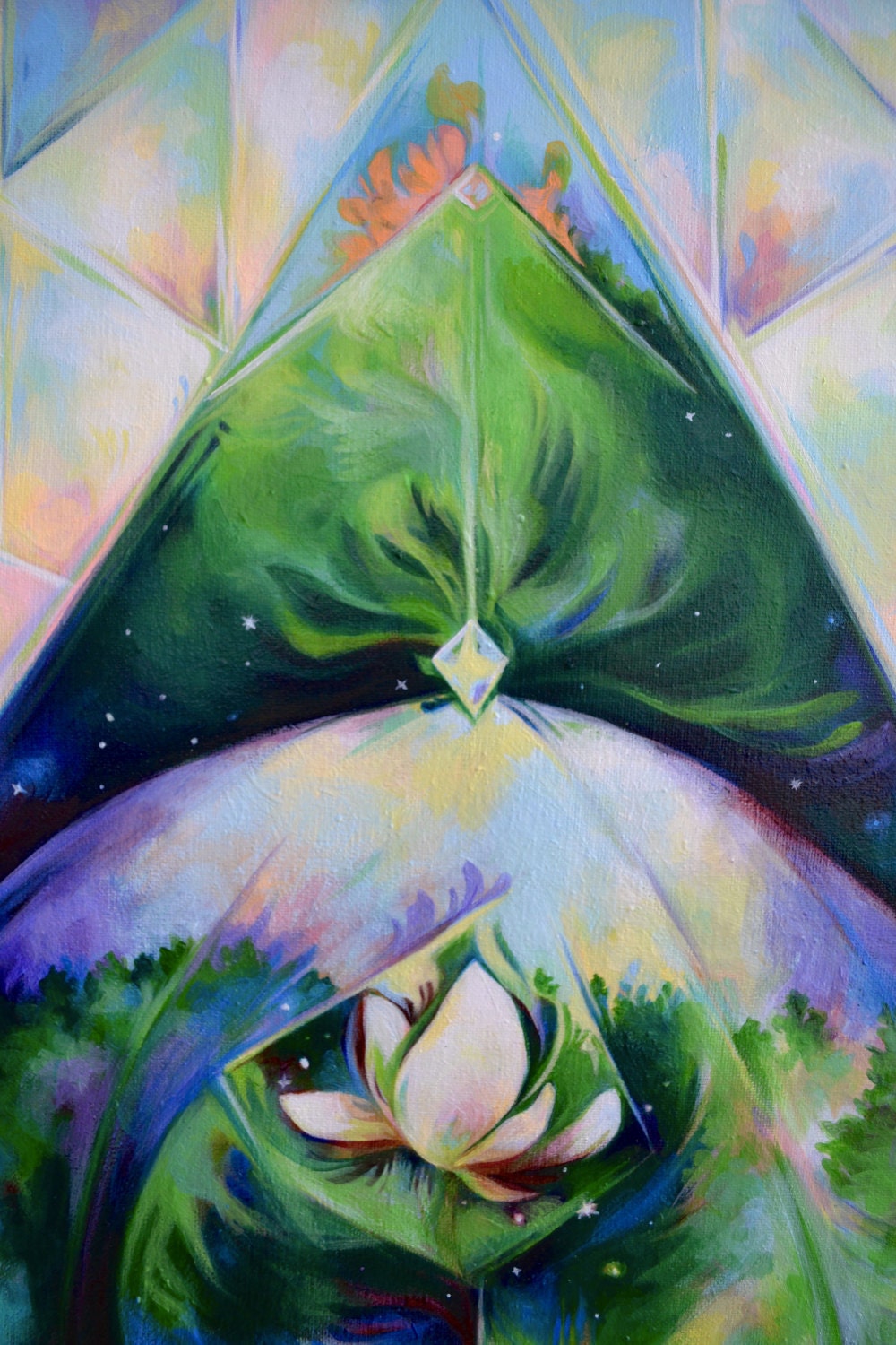 Flora Nebula: Original Painting