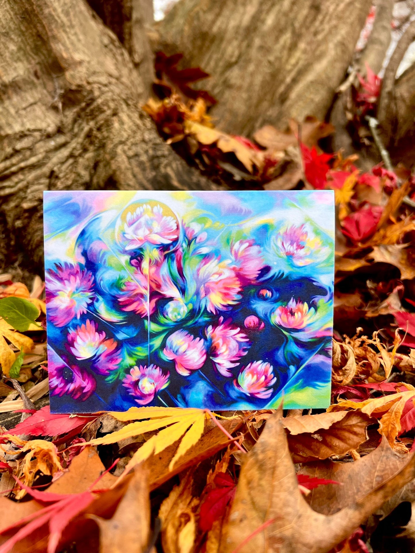 Lotus Heaven: Greeting Card